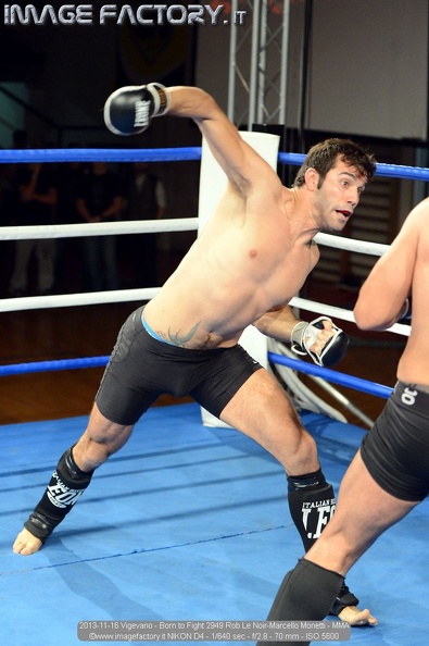 2013-11-16 Vigevano - Born to Fight 2949 Rob Le Noir-Marcello Monetti - MMA.jpg